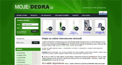Desktop Screenshot of moje-dedra.cz